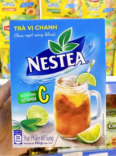 Trà NESTEA vị chanh hoà tan 195g