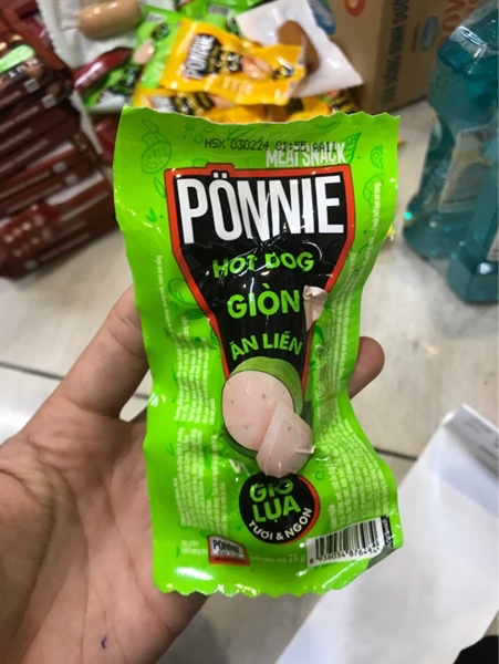 Giò lụa hot dog 876484