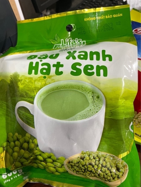 Bột đậu xanh hạt sen LifeFood 300g