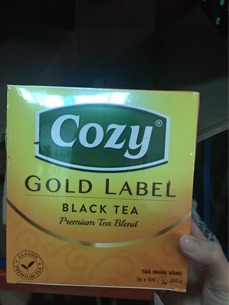 Trà Vàng 100 Gói Hộp 200G Cozy