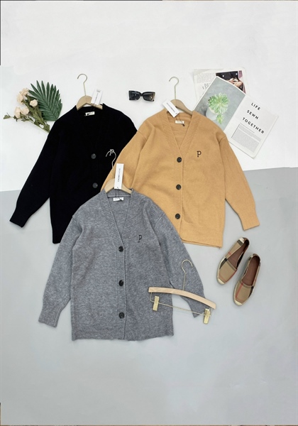 Áo len cardigan Cache 3 màu