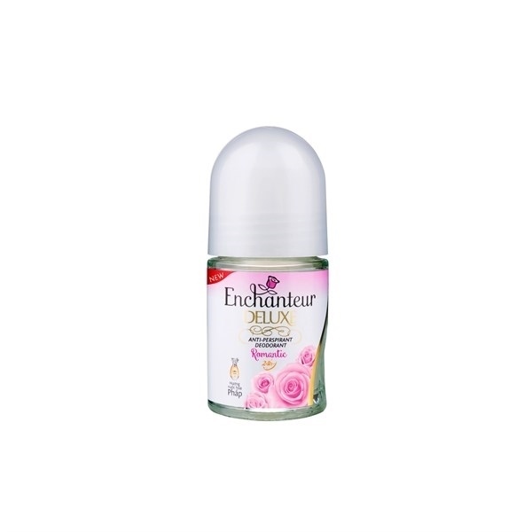LĂN KHỬ MÙI ENCHANTEUR DELUXE SENSATION 25ML-TÍM NƯỚC TRONG