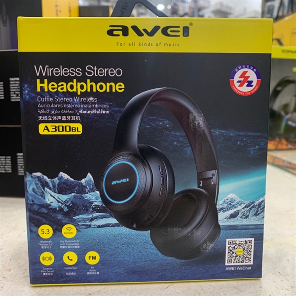 Tai nghe Bluetooth chụp tai AWEI A300BL