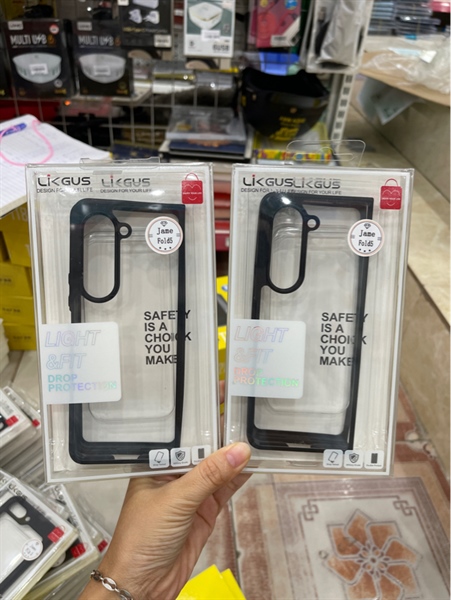 Ốp SAMSUNG FOLD 5 Likgus trong viền màu