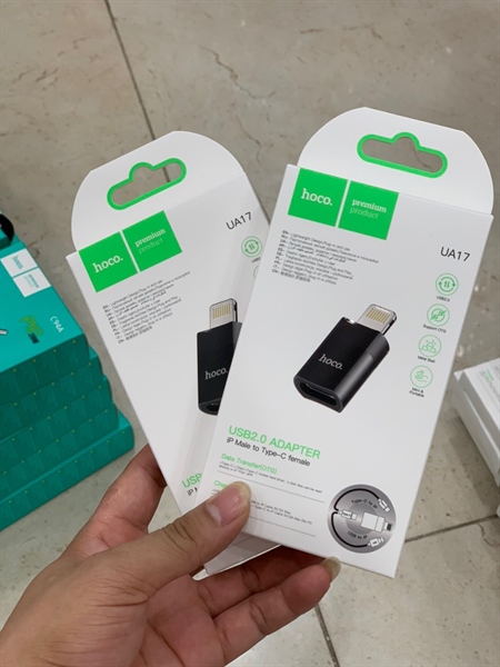 Hạt chuyển HOCO UA17 Type-C to Lighting