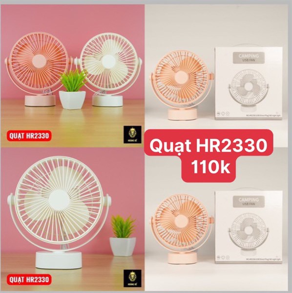 Quạt cầm tay HR2330 ( 1 tuần)
