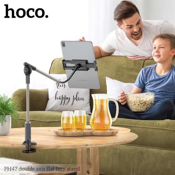 Kẹp điện thoại HOCO PH47 tay gập cán dài