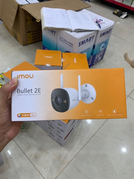 Camera wifi IMOU Bullet 2E IPC-F22P/ F55FP ngoài trời