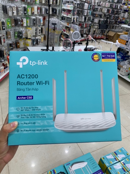 Bộ phát Wifi TP-Link AC1200 C50/C54