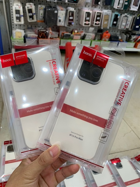 Ốp iPHONE 15 Pro 6.1 silicon HOCO