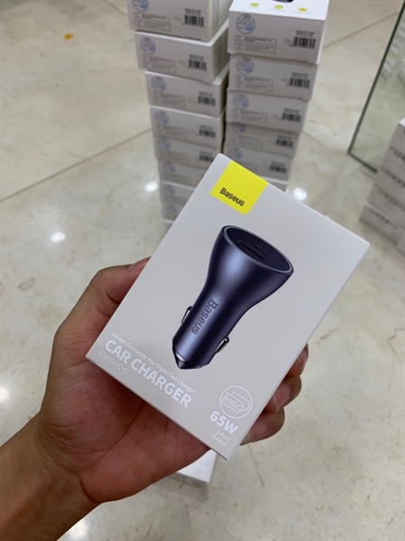 Tẩu sạc BASEUS CGJP01 65W/ CGJM 60W