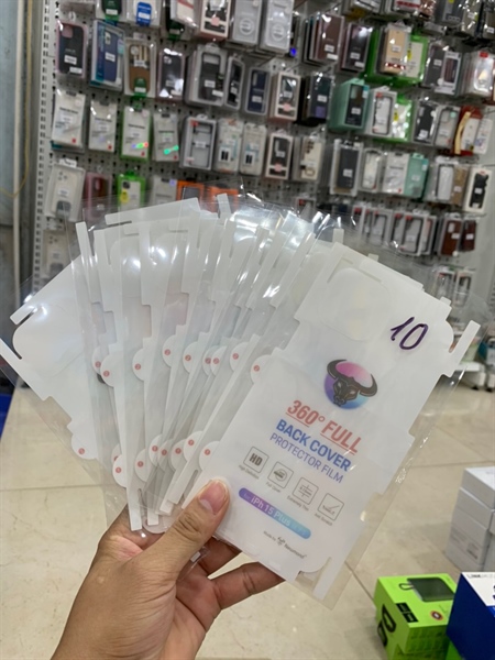 Dán PPF-S iPHONE 15 Pro Max 6.7 mặt sau
