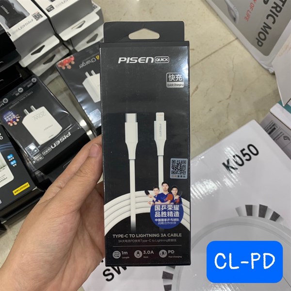 Cáp sạc PISEN0 CL-PD 1000 Type-C to Lightning 100cm