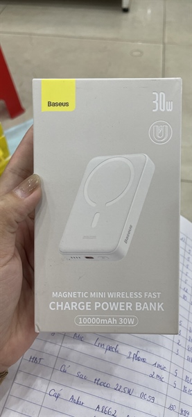 Sạc dự phòng không dây BASEUS PPCXM 30W 10.000mAh