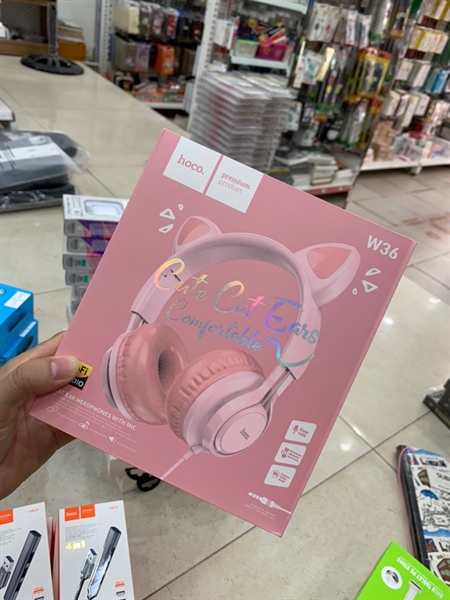 Tai nghe chụp tai HOCO W36