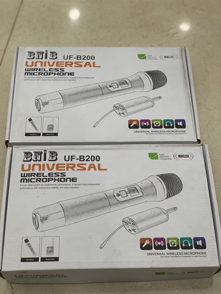 Micro không dây 2 míc BNIB UF-B200