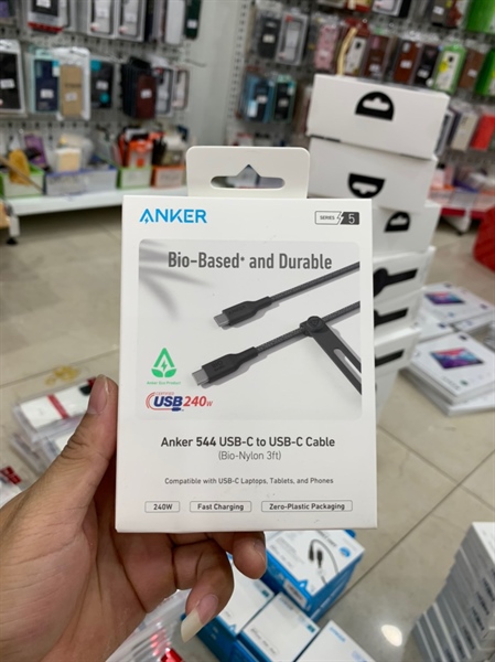 Cáp sạc ANKER A80F5/ A80F1 Type-C to Type-C 0.9m