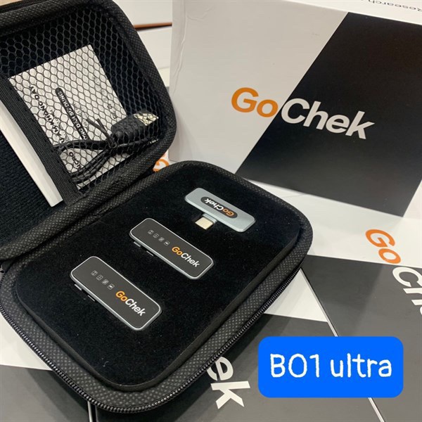 Mic thu âm không dây đôi GoChek iPhone B02 Ultra