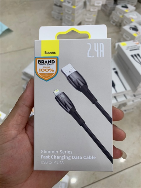 Cáp sạc BASEUS USB to Lightning 2.4A CADH 1m