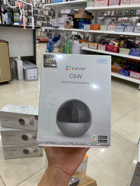 Camera wifi EZVIZ C6W 4M xoay 360 độ