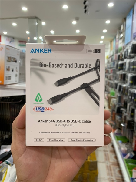 Cáp sạc ANKER A80F6/ A80F2 Type-C to Type-C 1.8m