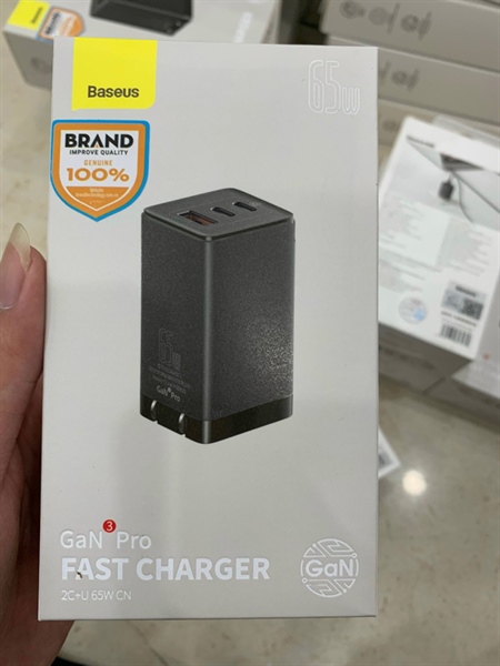 Sạc BASEUS GaN3/5/6 Pro CCGP 65W 2C+U/ 2C+2U