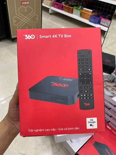 Tivi Box Viettel 360 Smart 4K