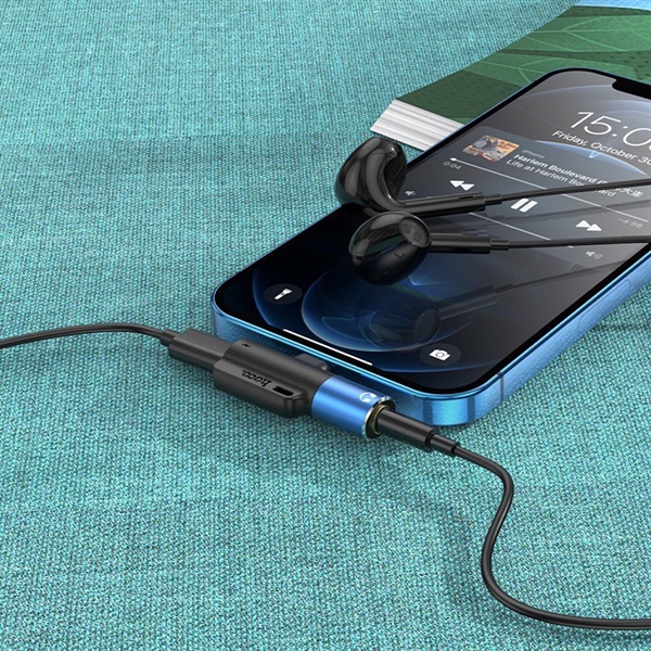 Jack chuyển HOCO LS32 Lightning 1 ra 2
