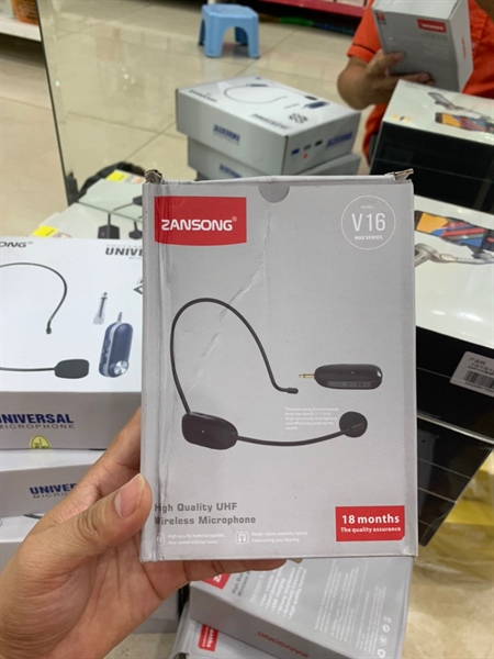 Mic trợ giảng không dây V16