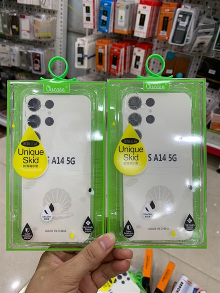 Ốp SAMSUNG A14 silicon VU