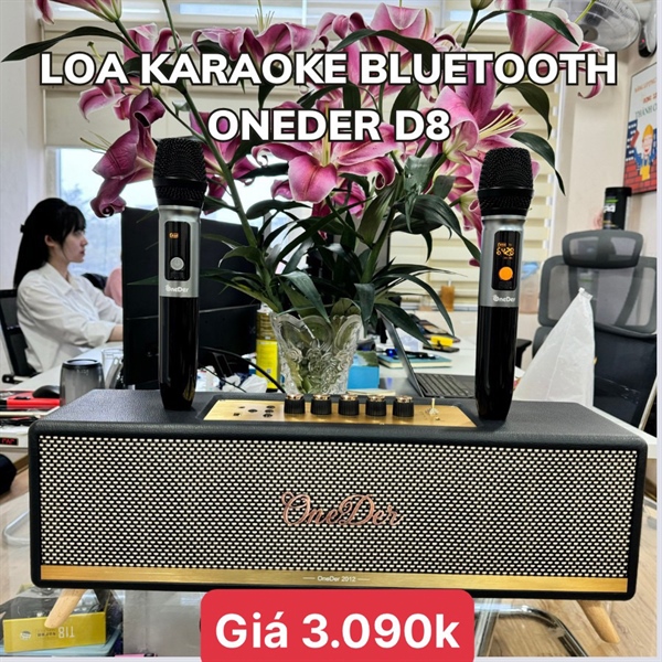 Loa Bluetooth kèm míc đôi ONEDER D8