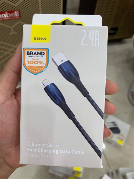 Cáp sạc BASEUS USB to Lightning 2.4A CADH 2m
