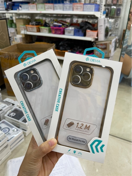 Ốp iPHONE 13 Pro Max 6.7 PPE cứng DEVIA