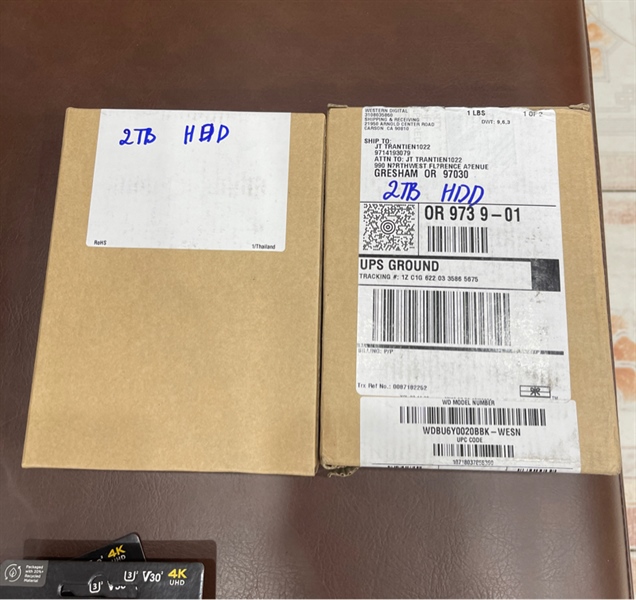 Ổ cứng di động 2TB HDD Western Digital