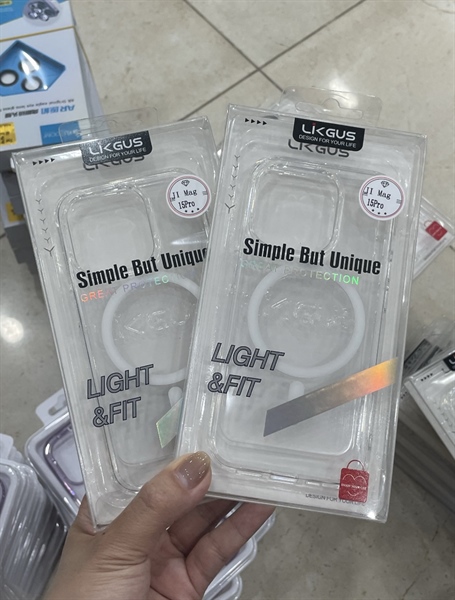 Ốp Likgus/ X-level Magsafe iPhone 15 Pro 6.1