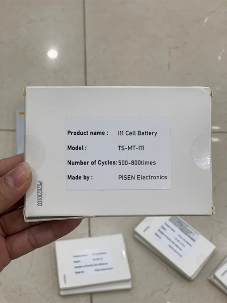 Phôi Pin iPhone Xs Max PISEN