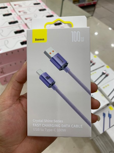 Cáp sạc BASEUS TYPE-C 100W CAJY000405 1.2m