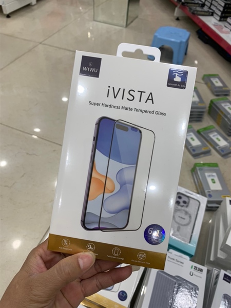 Dán CL180 CV iPHONE iPHONE 15 Pro 6.1 WIWU/KINGKONG full màn