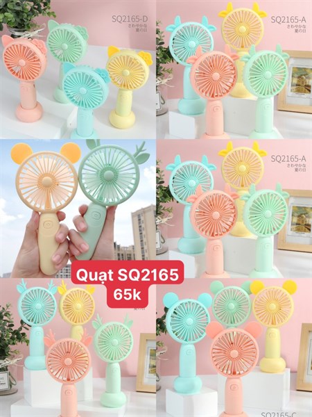 Quạt cầm tay SQ2165 ( 1 tuần)