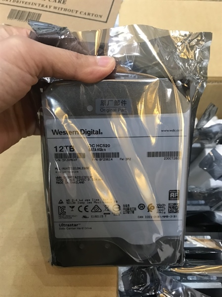 Ổ cứng 12TB HDD Western Digital 256MB 7200RPM