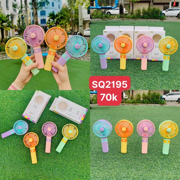 Quạt cầm tay SQ2195 ( 1 tuần)