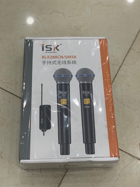 Micro không dây 2 míc ISK BLX288CN/SM58