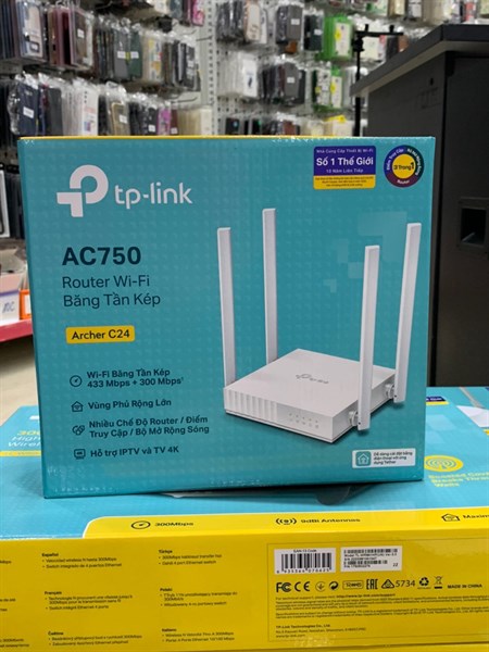 Bộ phát Wifi TP-Link C24 4 Ăngten