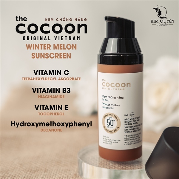 KEM CHỐNG NẮNG COCOON 50ML