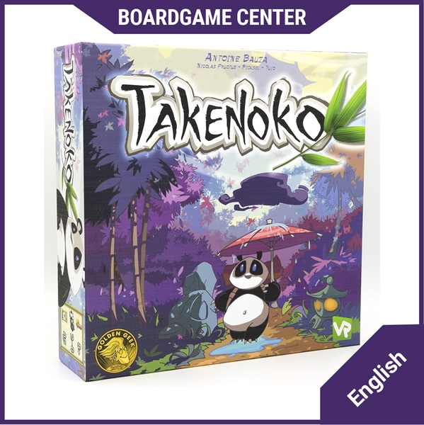 Bộ trò chơi Boardgame - Takenoko (2011) Carefully cultivate a bamboo garden with the help of a gardener and a hungry panda