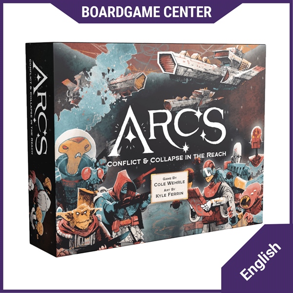Arcs (2024) Guide your faction through a fast-playing space opera