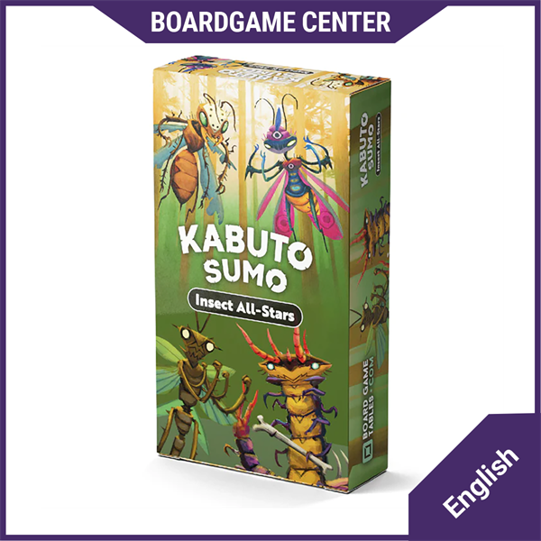 Bộ trò chơi Boardgame - Kabuto Sumo: Insect All-Stars (2021) 8 new wrestlers enter the ring!