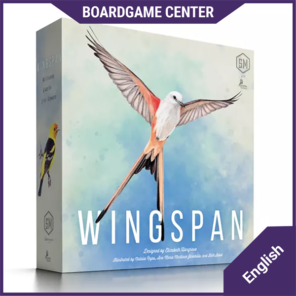 Bộ trò chơi Boardgame - Wingspan (2019) with starter pack - Attract a beautiful and diverse collection of birds to your wildlife preserve.
