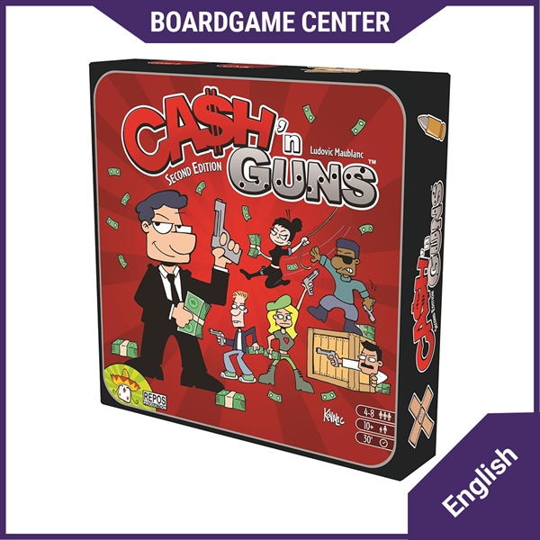 Ca$h 'n Guns: Second Edition (2014) Một băng cướp chia chiến lợi phẩm – nhưng đôi khi súng lại có tiếng nói hơn tiền.