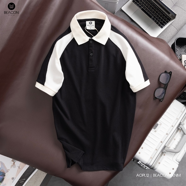 Áo Polo Phối Chéo AOPL12